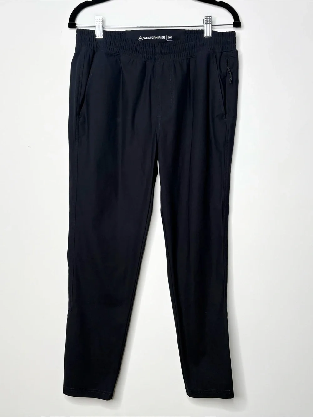 Western Rise Men’s Drawstring Blue Pants Slim Performance